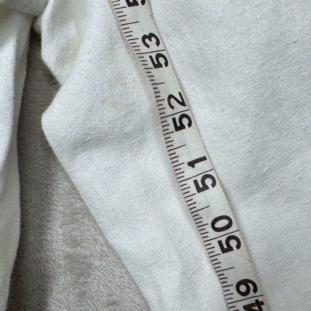 Perry Ellis Men’s Linen Cotton Blend Coastal Nautical White Shorts Size 34 - Picture 13 of 16